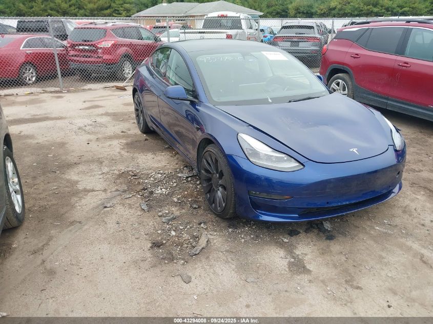 TESLA MODEL 3 PERFORMANCE DUAL MOTOR ALL-WHEEL DRIVE