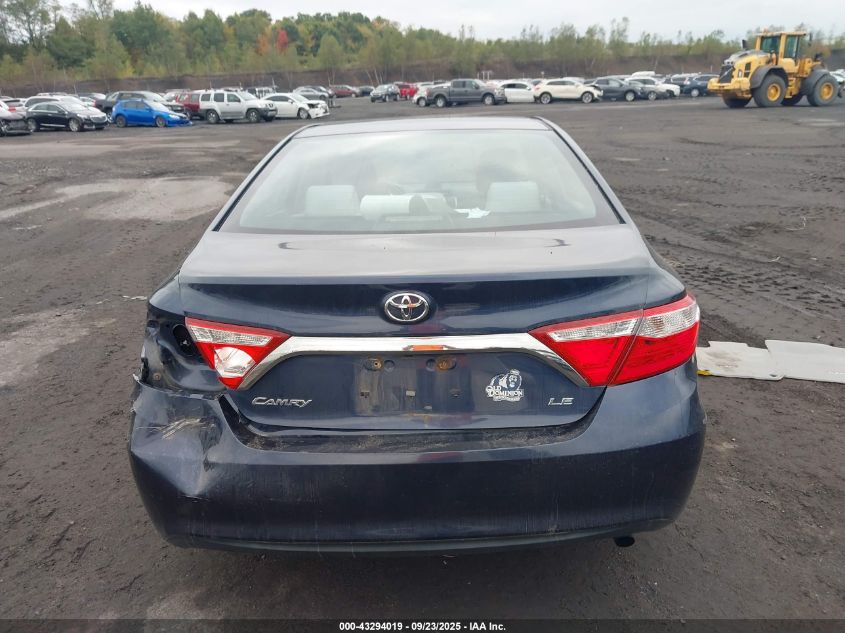 2015 Toyota Camry Le VIN: 4T4BF1FK7FR451743 Lot: 43294019