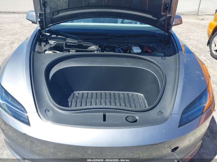 2024 Tesla Model 3 Long Range Dual Motor All-Wheel Drive/Rear-Wheel Drive VIN: 5YJ3E1EA2RF870529 Lot: 43294026