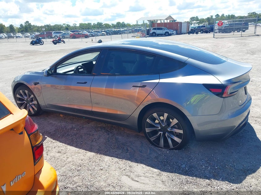 2024 Tesla Model 3 Long Range Dual Motor All-Wheel Drive/Rear-Wheel Drive VIN: 5YJ3E1EA2RF870529 Lot: 43294026