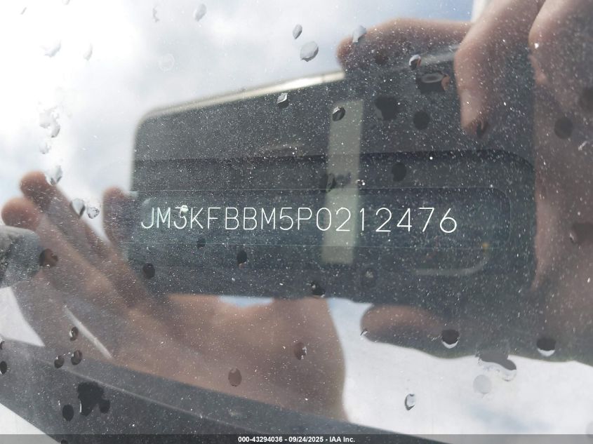 2023 Mazda Cx-5 2.5 S Select VIN: JM3KFBBM5P0212476 Lot: 43294036