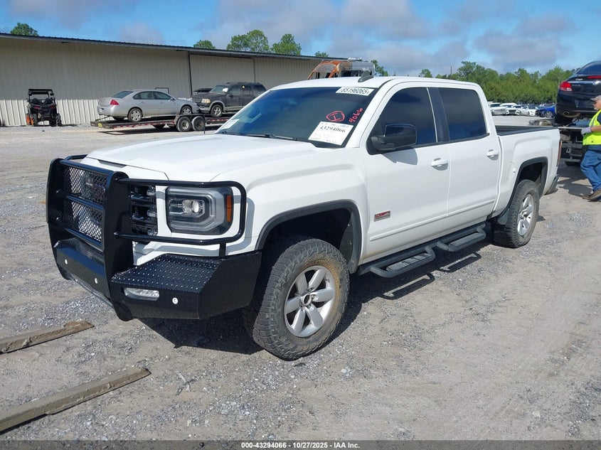 Vin: 3gtu2nec7gg357242, lot: 43788673, gmc sierra 1500 slt 20162
