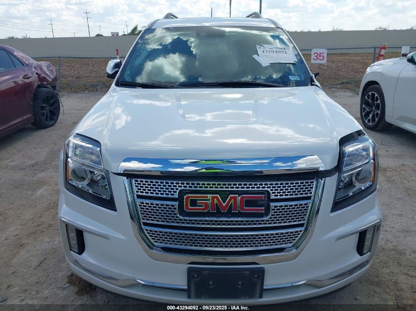 2016 GMC Terrain Denali VIN: 2GKALREK6G6152199 Lot: 43294092