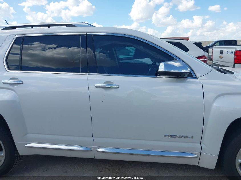 2016 GMC Terrain Denali VIN: 2GKALREK6G6152199 Lot: 43294092