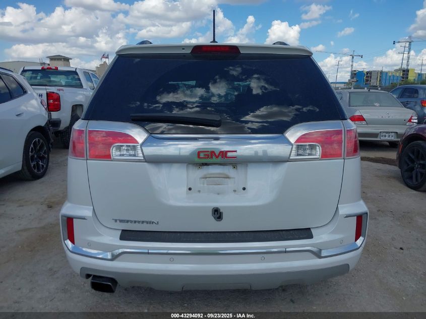 2016 GMC Terrain Denali VIN: 2GKALREK6G6152199 Lot: 43294092