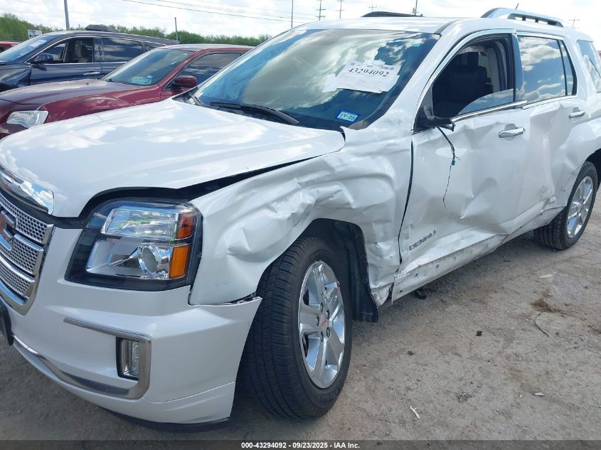 2016 GMC Terrain Denali VIN: 2GKALREK6G6152199 Lot: 43294092