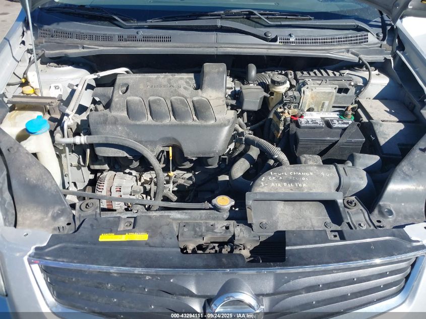 2010 Nissan Sentra 2.0S VIN: 3N1AB6AP8AL619675 Lot: 43294111