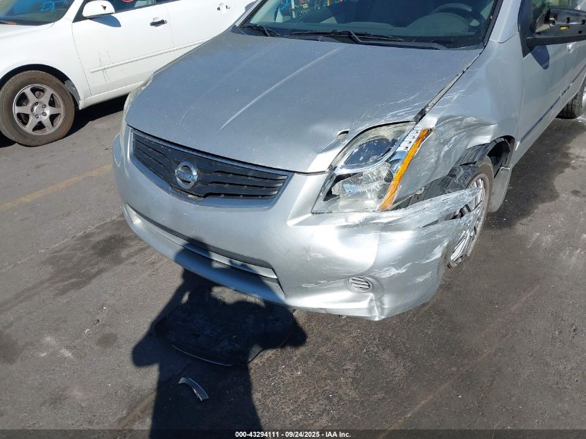 2010 Nissan Sentra 2.0S VIN: 3N1AB6AP8AL619675 Lot: 43294111