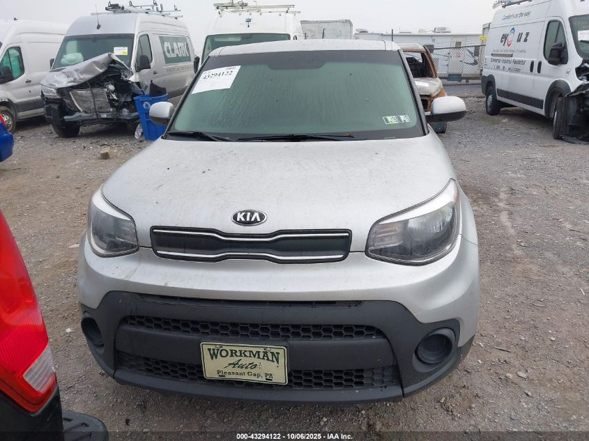 2019 Kia Soul VIN: KNDJN2A29K7017603 Lot: 43294122