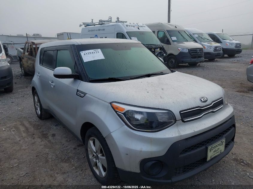 2019 Kia Soul VIN: KNDJN2A29K7017603 Lot: 43294122