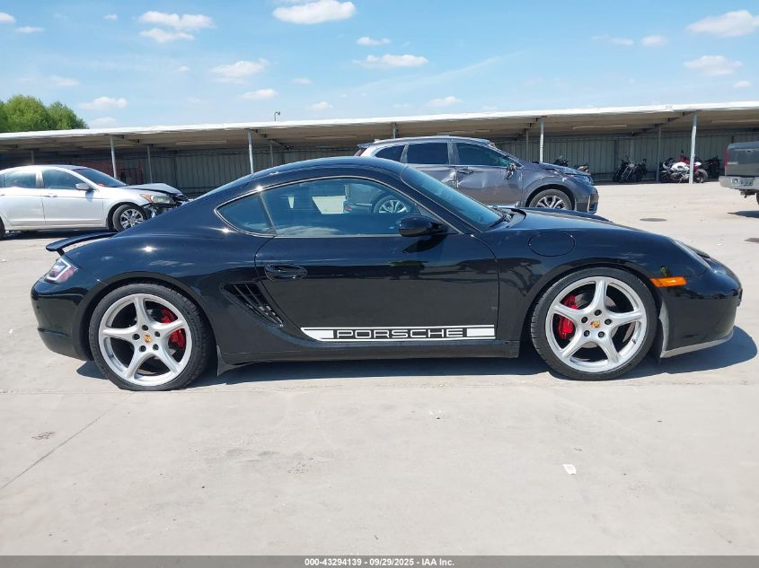 2006 Porsche Cayman S VIN: WP0AB29806U782174 Lot: 43294139