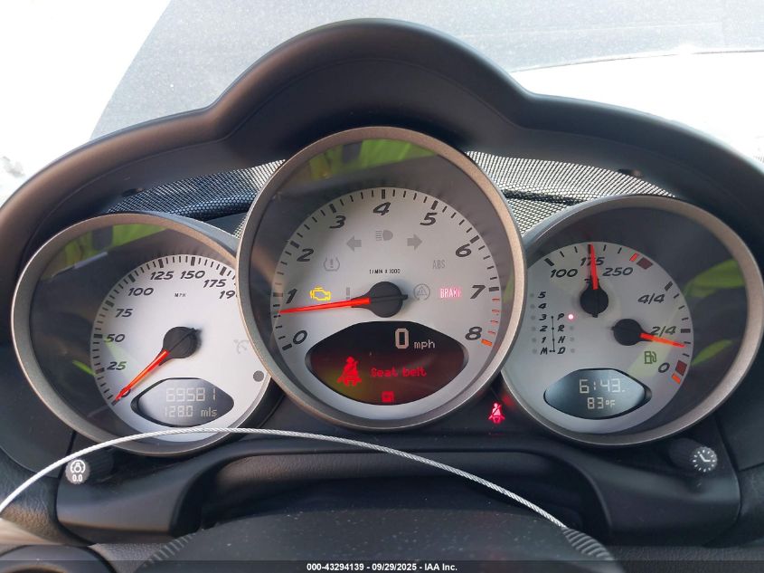 2006 Porsche Cayman S VIN: WP0AB29806U782174 Lot: 43294139