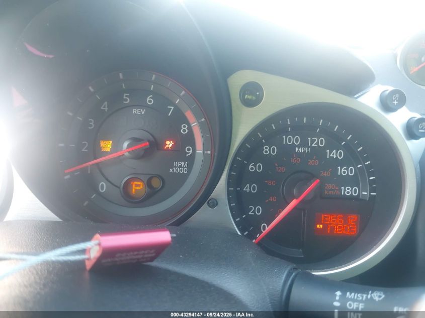 2011 Nissan 370Z VIN: JN1AZ4EH3BM551070 Lot: 43294147