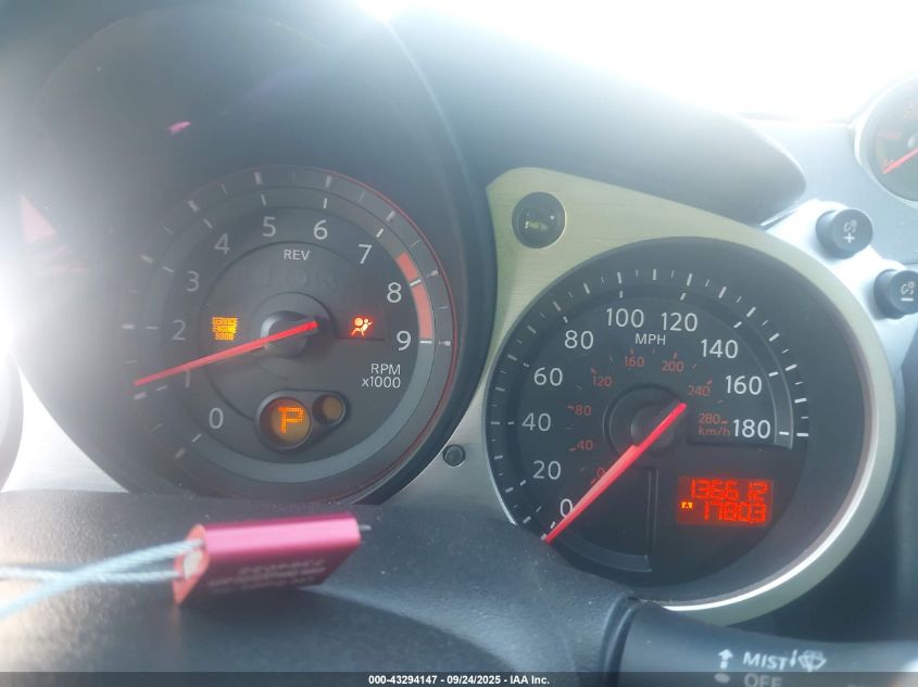 2011 Nissan 370Z VIN: JN1AZ4EH3BM551070 Lot: 43294147