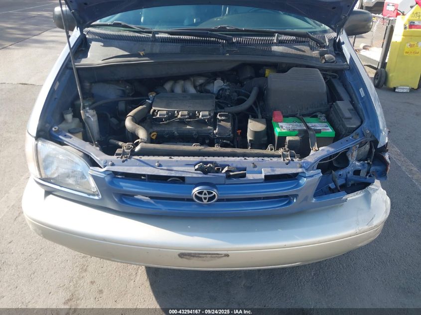 1998 Toyota Sienna Xle VIN: 4T3ZF13C8WU049551 Lot: 43294167