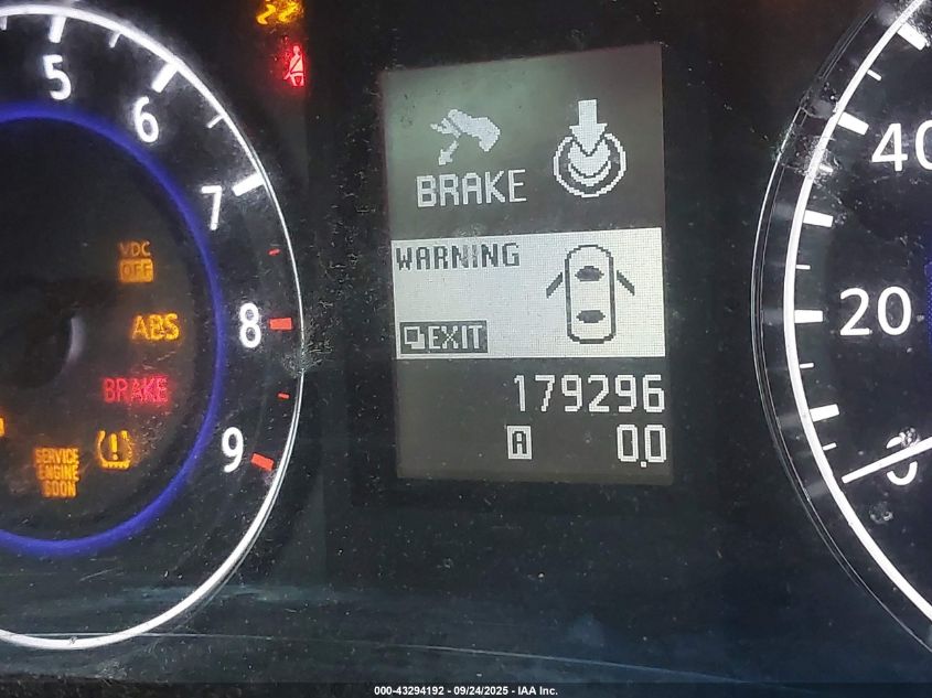 2010 Infiniti G37X VIN: JN1CV6EL5AM150817 Lot: 43294192