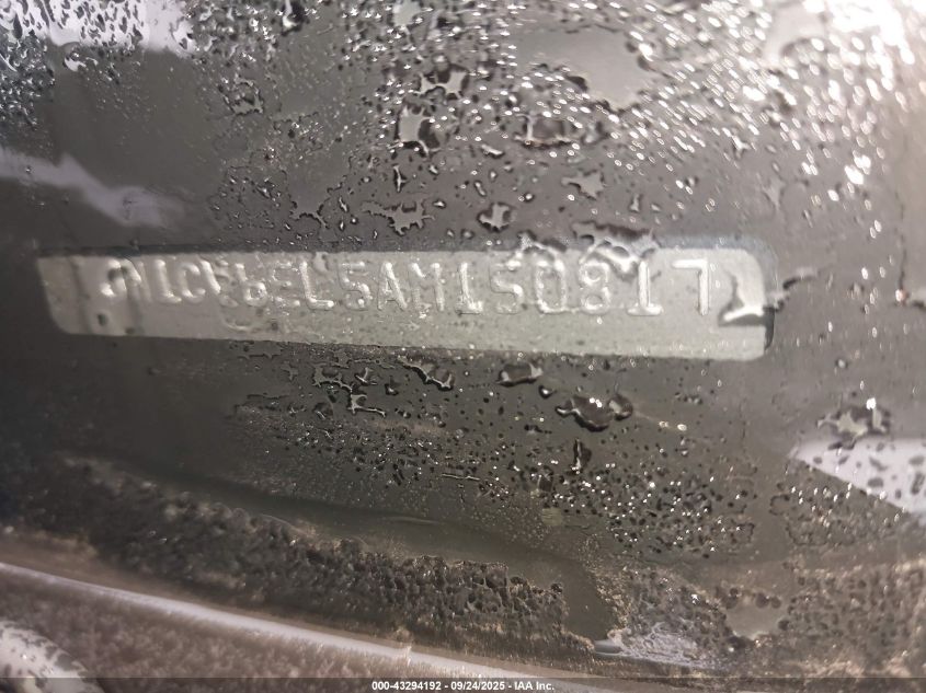 2010 Infiniti G37X VIN: JN1CV6EL5AM150817 Lot: 43294192