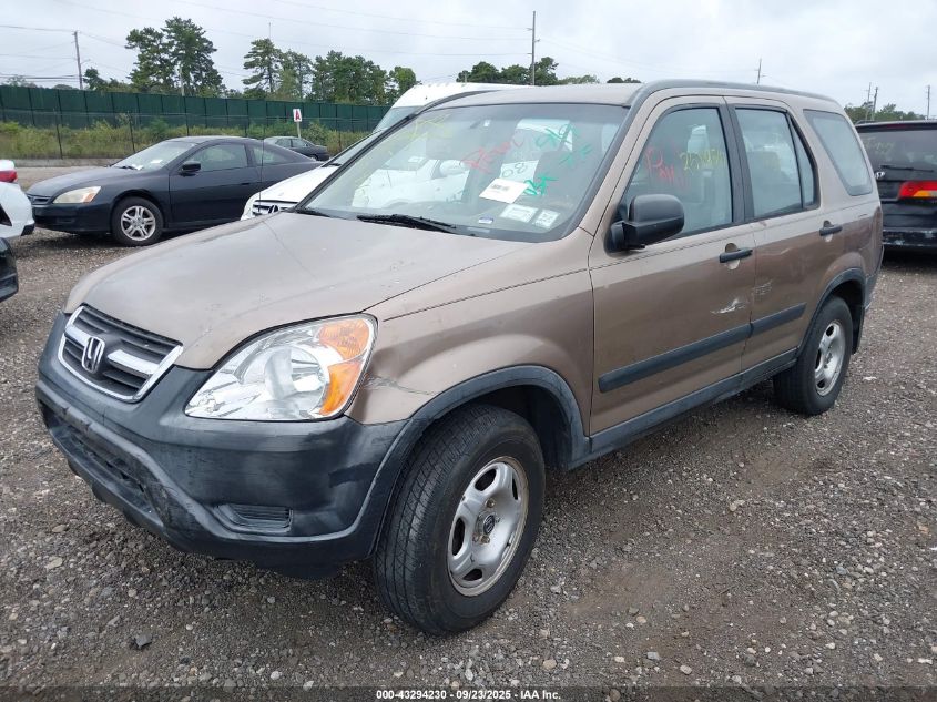 2004 Honda Cr-V Lx VIN: JHLRD68484C008473 Lot: 43294230