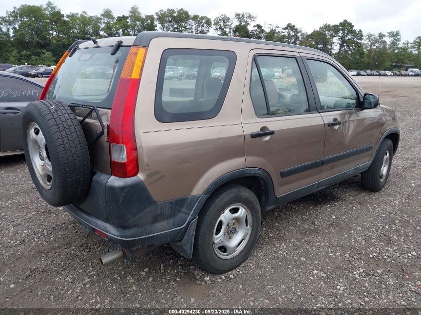 2004 Honda Cr-V Lx VIN: JHLRD68484C008473 Lot: 43294230