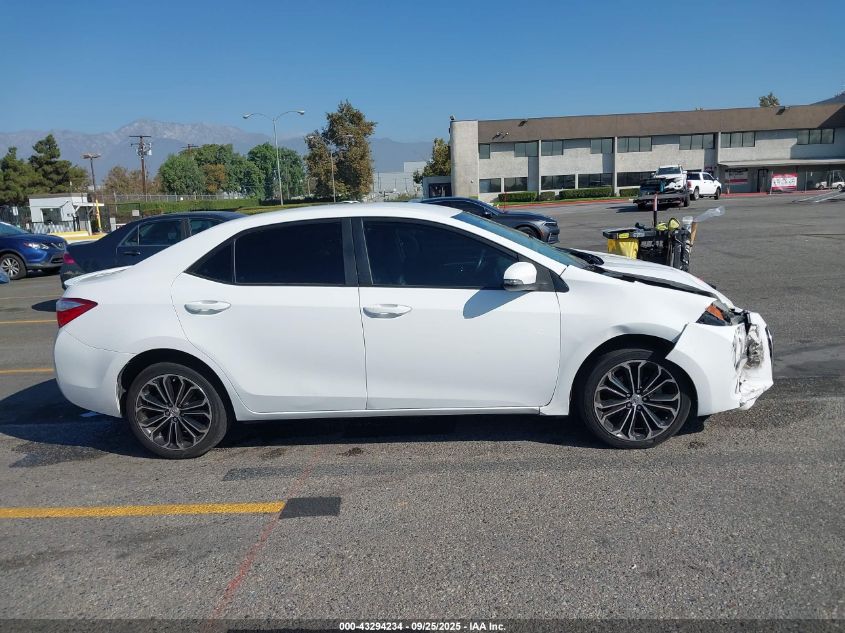 2015 Toyota Corolla S Plus VIN: 5YFBURHE0FP280177 Lot: 43294234