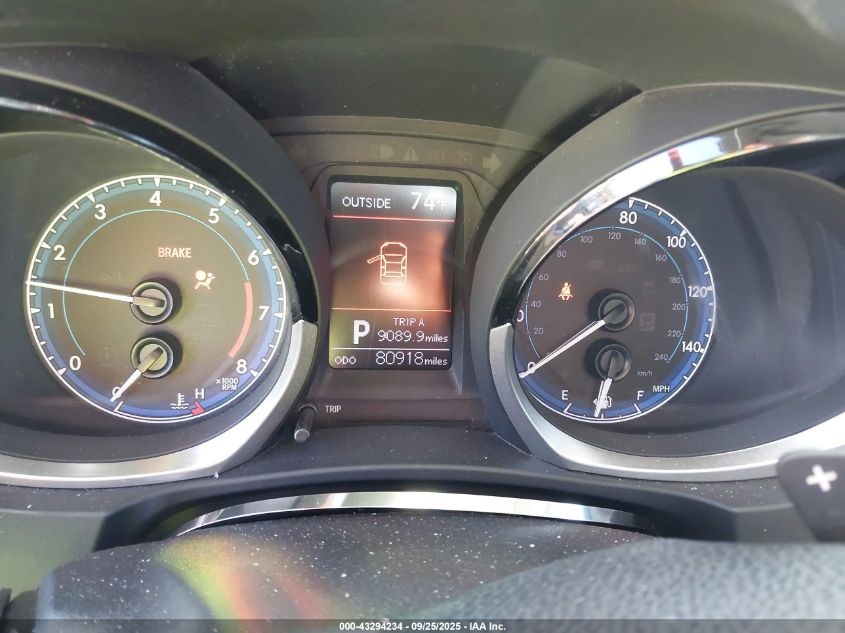 2015 Toyota Corolla S Plus VIN: 5YFBURHE0FP280177 Lot: 43294234