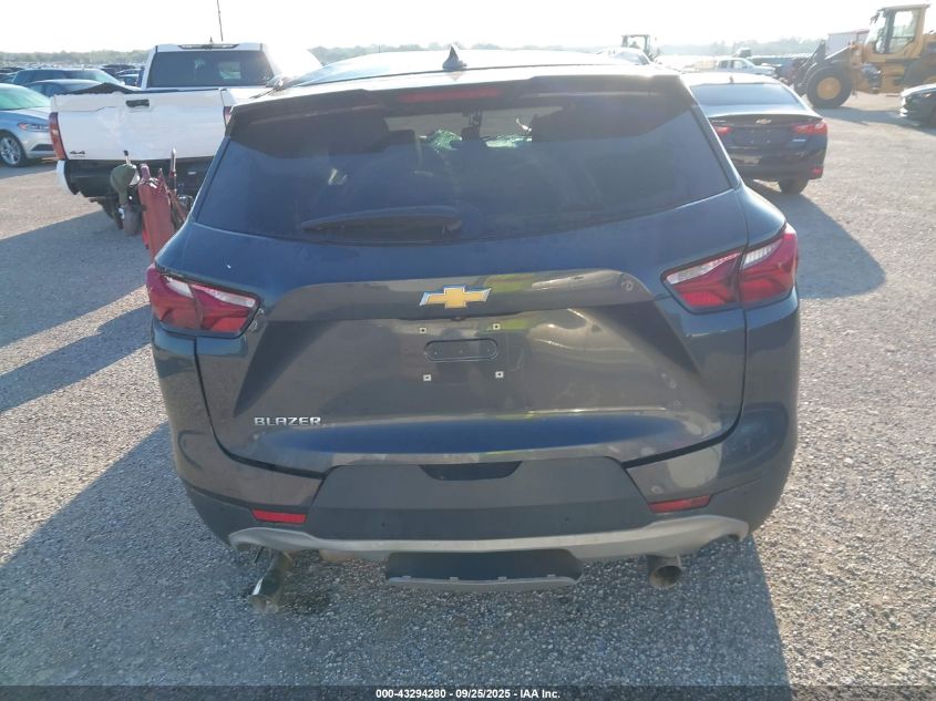 2022 Chevrolet Blazer Fwd 2Lt VIN: 3GNKBCR4XNS156533 Lot: 43294280