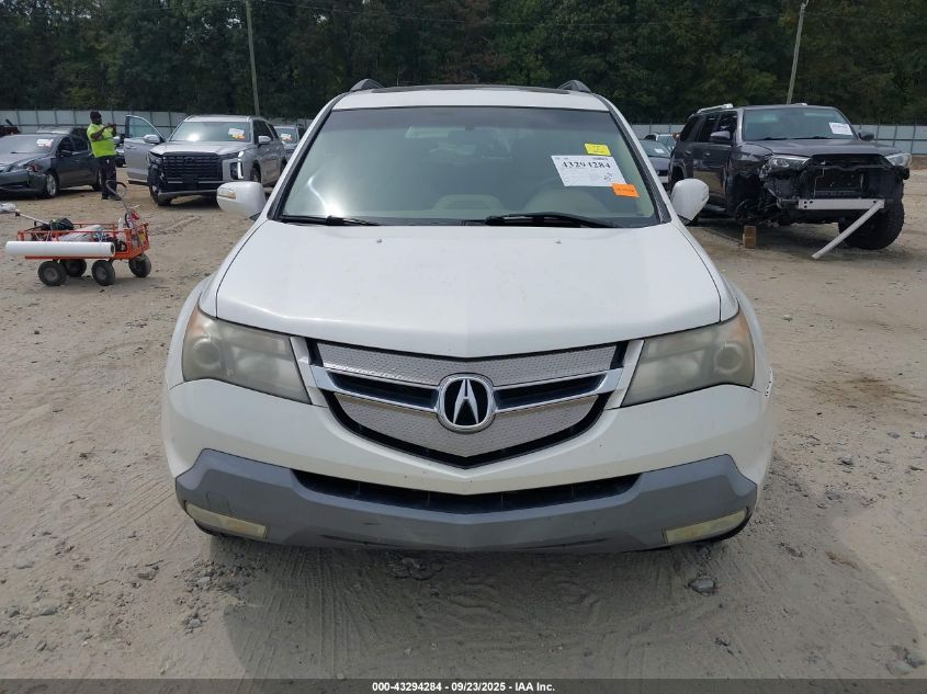 2007 Acura Mdx Technology Package VIN: 2HNYD28367H539594 Lot: 43294284