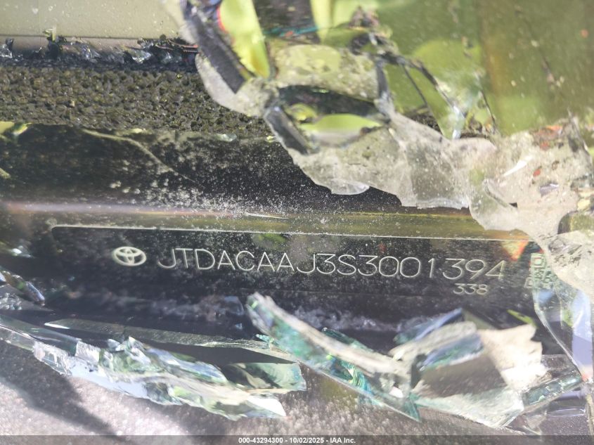 2025 Toyota Crown Signia Xle VIN: JTDACAAJ3S3001394 Lot: 43294300