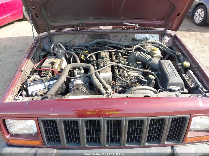 2001 Jeep Cherokee Sport VIN: 1J4FT48S41L582063 Lot: 43294310