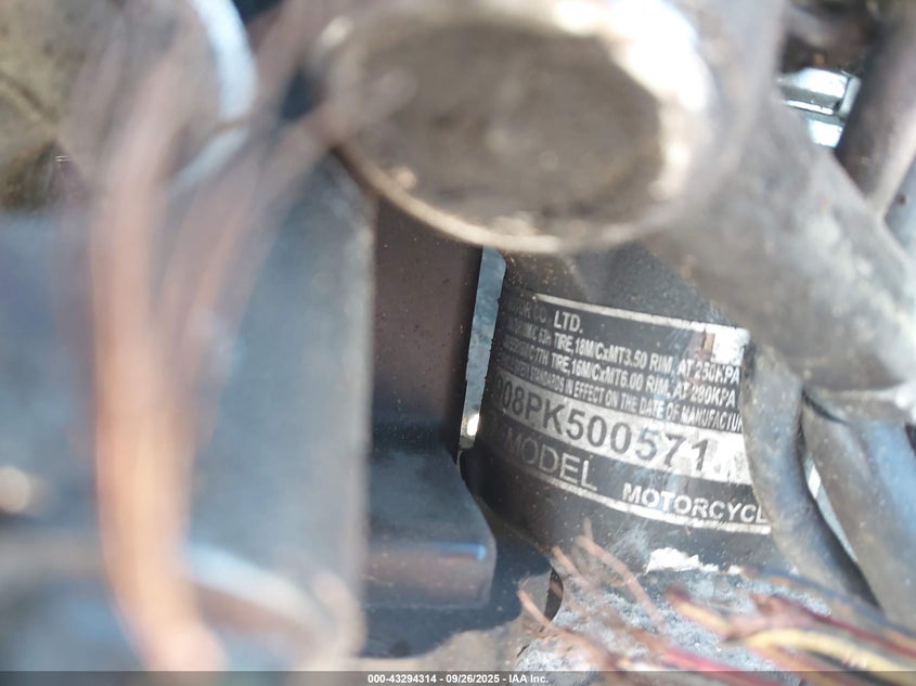 2023 Honda Gl1800 VIN: JH2SC7908PK500571 Lot: 43294314