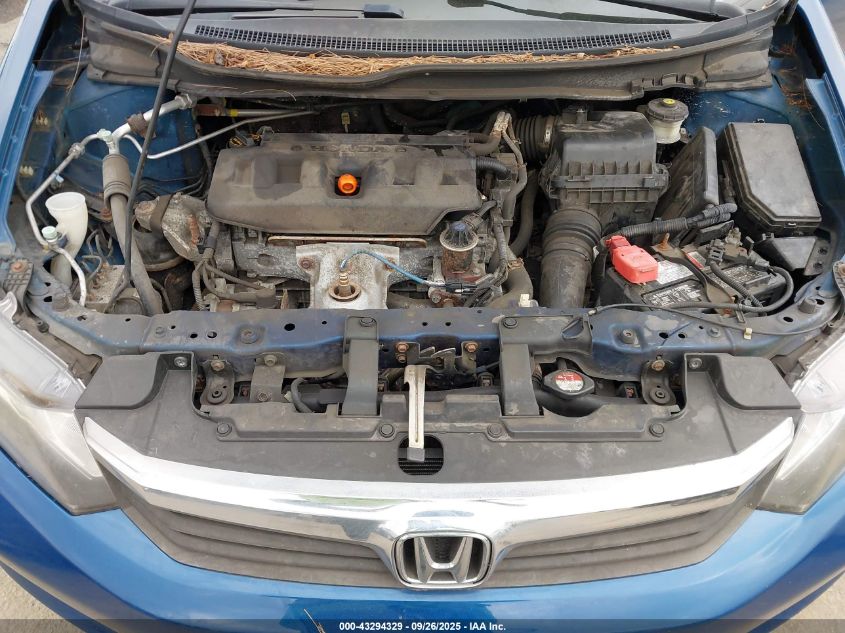 2012 Honda Civic Lx VIN: 19XFB2F51CE361994 Lot: 43294329