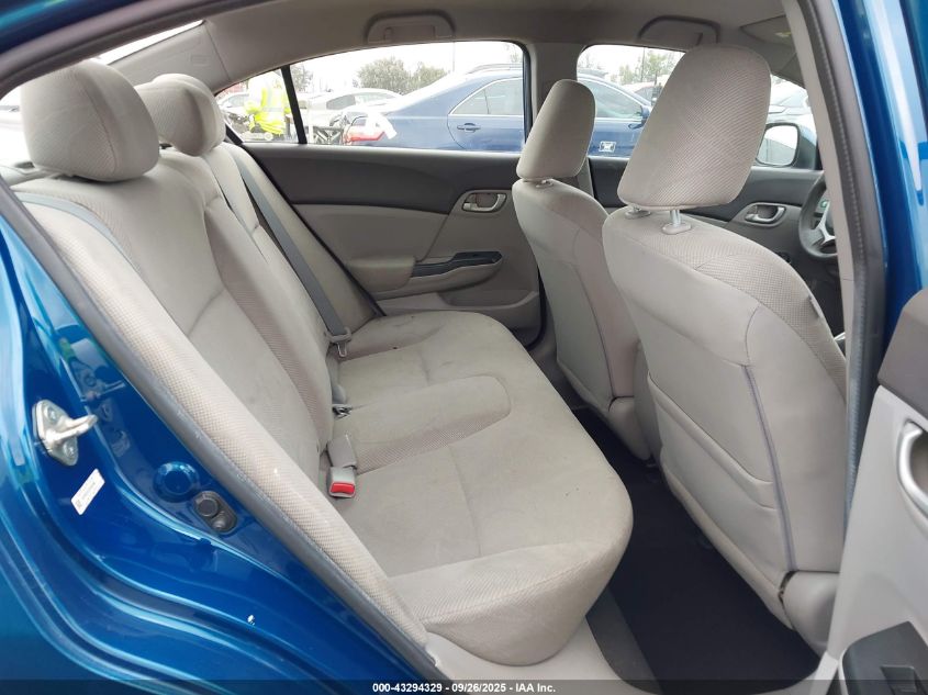 2012 Honda Civic Lx VIN: 19XFB2F51CE361994 Lot: 43294329