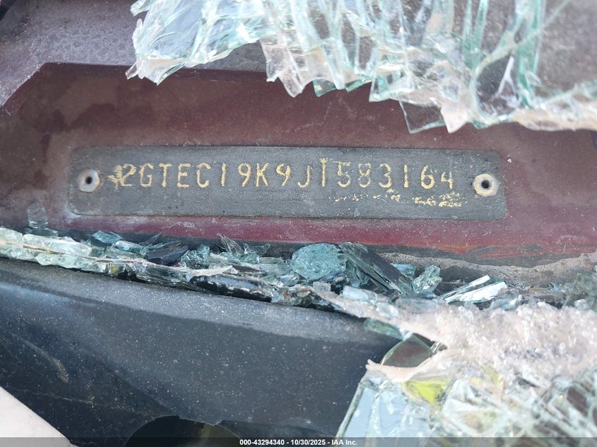 2GTEC19K9J1583164 1988 GMC  photo no. 9