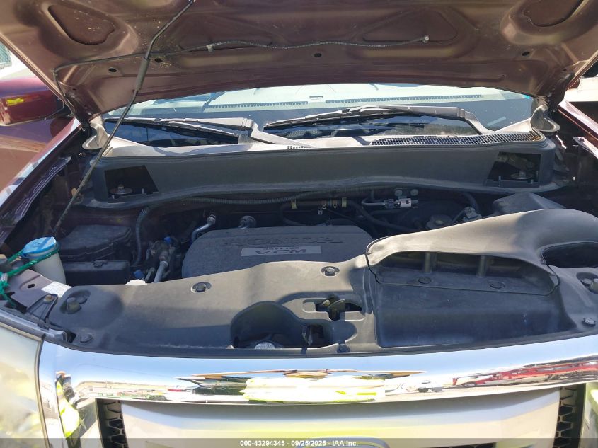 2009 Honda Pilot Ex VIN: 5FNYF38499B008896 Lot: 43294345