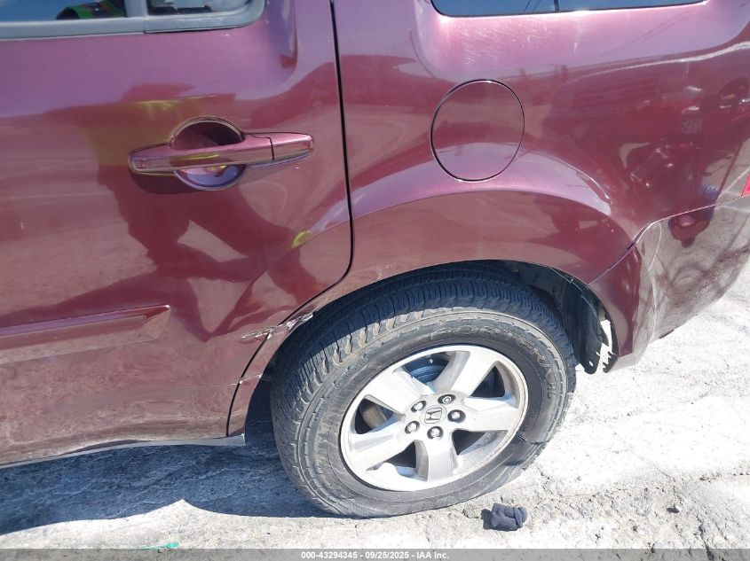 2009 Honda Pilot Ex VIN: 5FNYF38499B008896 Lot: 43294345