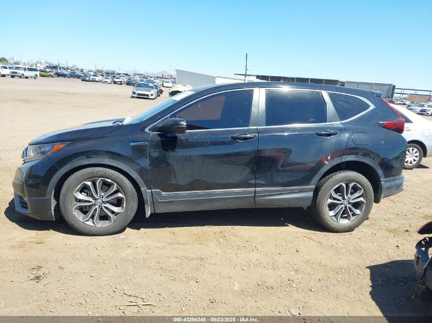 2022 Honda Cr-V Hybrid Ex VIN: 5J6RT6H58NL009188 Lot: 43294349