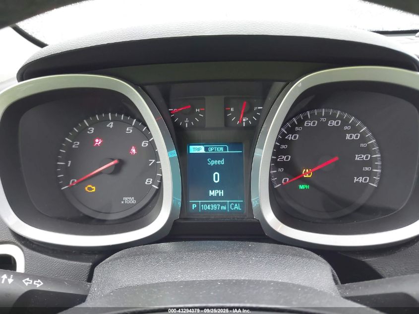 2015 Chevrolet Equinox 1Lt VIN: 2GNALBEK1F1179834 Lot: 43294379