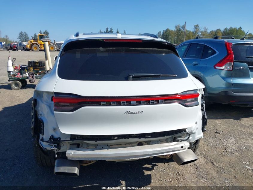 2022 Porsche Macan VIN: WP1AA2A57NLB05341 Lot: 43294384