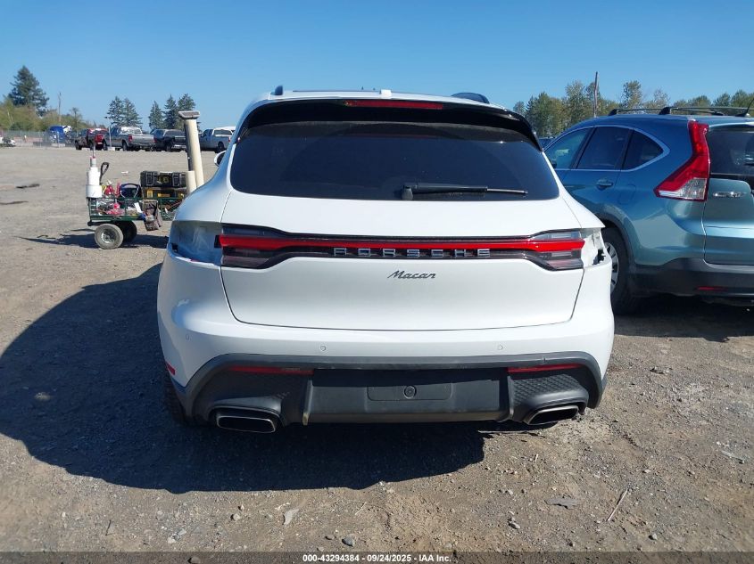 2022 Porsche Macan VIN: WP1AA2A57NLB05341 Lot: 43294384