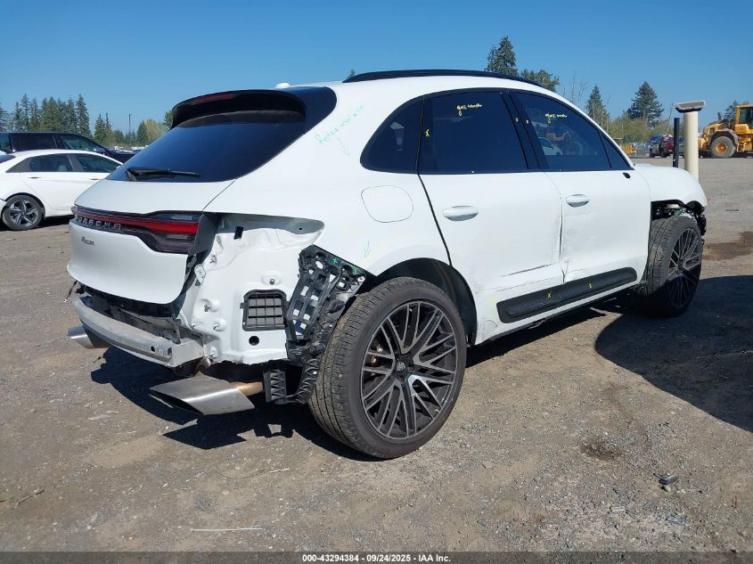 2022 Porsche Macan VIN: WP1AA2A57NLB05341 Lot: 43294384