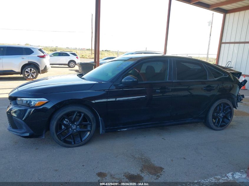 2022 Honda Civic Sport VIN: 2HGFE2F55NH559848 Lot: 43294391