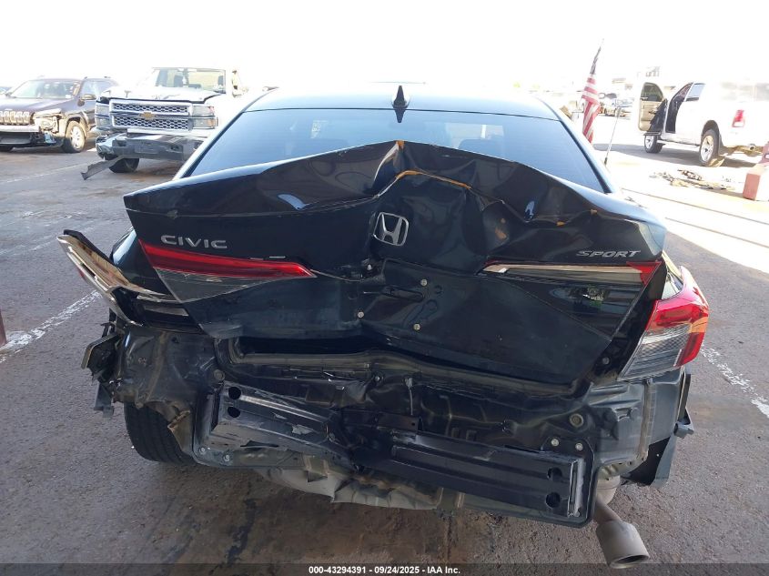 2022 Honda Civic Sport VIN: 2HGFE2F55NH559848 Lot: 43294391