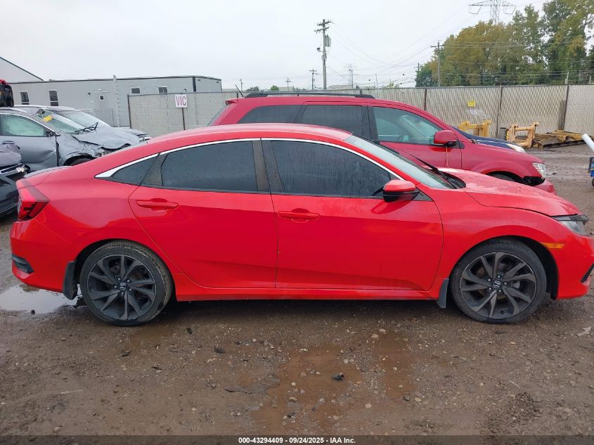 2020 Honda Civic Sport VIN: 2HGFC2F87LH579399 Lot: 43294409