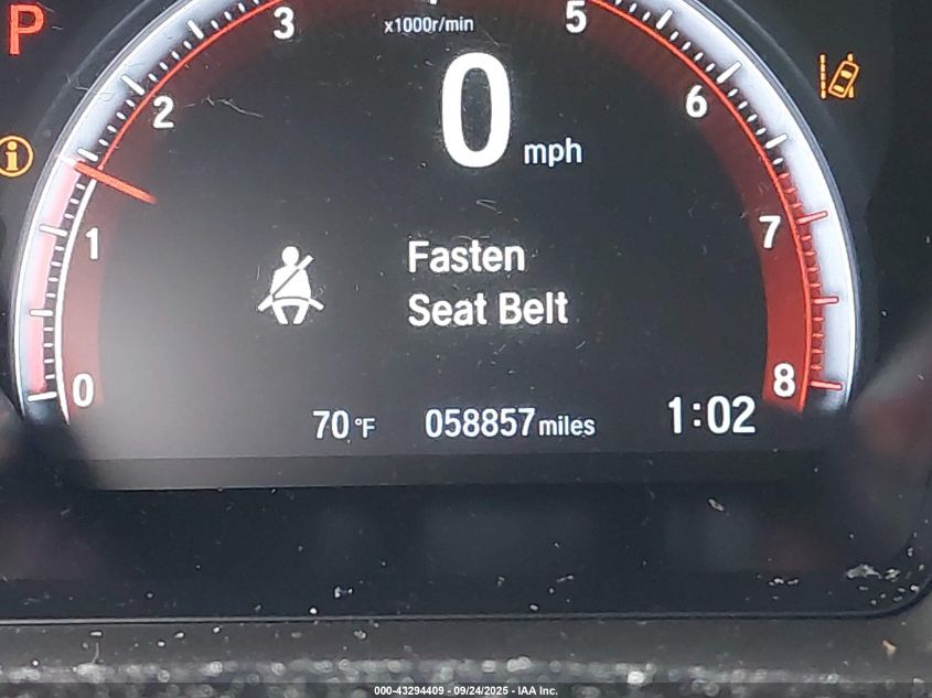 2020 Honda Civic Sport VIN: 2HGFC2F87LH579399 Lot: 43294409