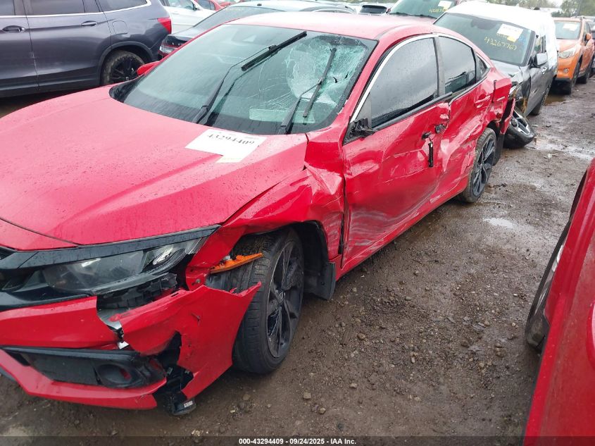 2020 Honda Civic Sport VIN: 2HGFC2F87LH579399 Lot: 43294409