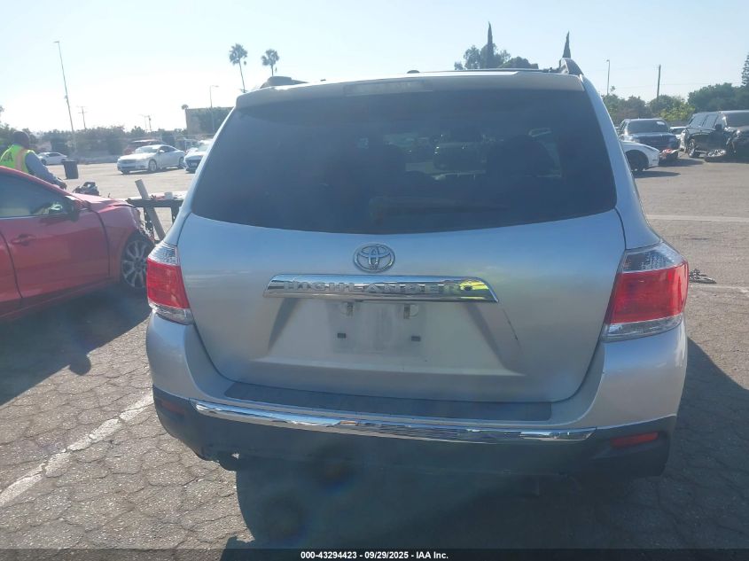 2012 Toyota Highlander Se V6 VIN: 5TDZK3EH1CS065071 Lot: 43294423
