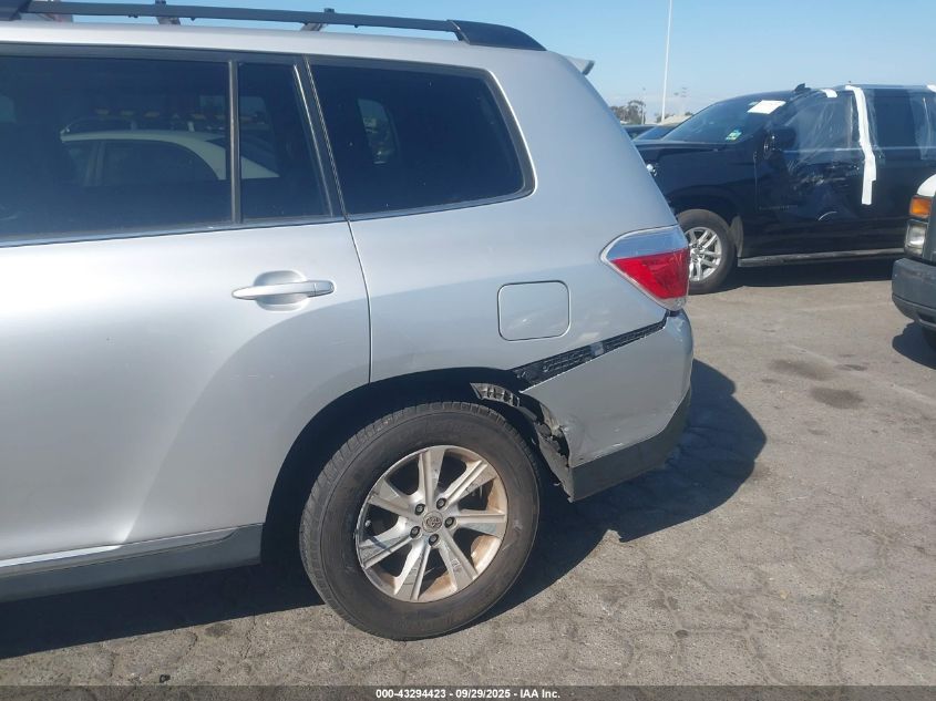 2012 Toyota Highlander Se V6 VIN: 5TDZK3EH1CS065071 Lot: 43294423