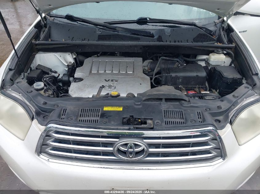 2010 Toyota Highlander Limited V6 VIN: 5TDDK3EH9AS022122 Lot: 43294436