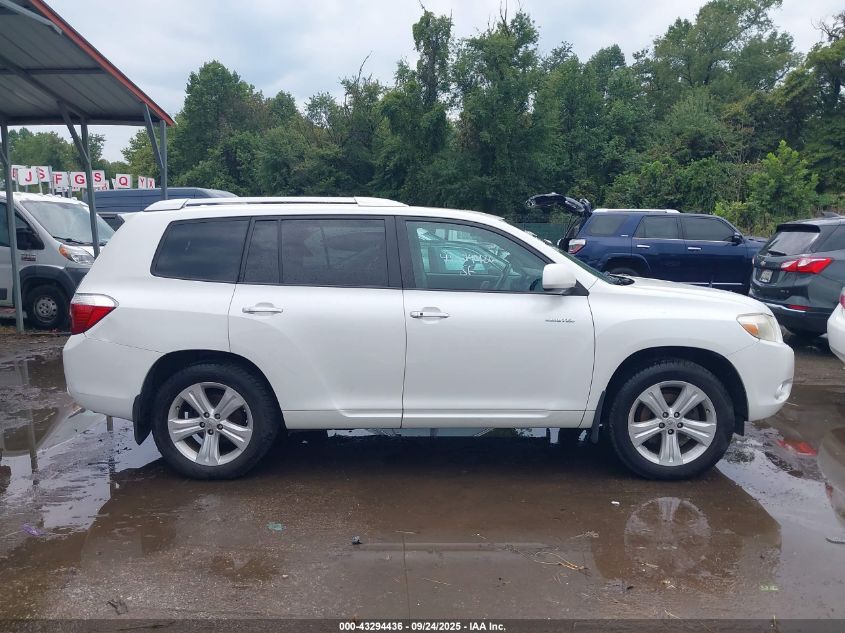 2010 Toyota Highlander Limited V6 VIN: 5TDDK3EH9AS022122 Lot: 43294436