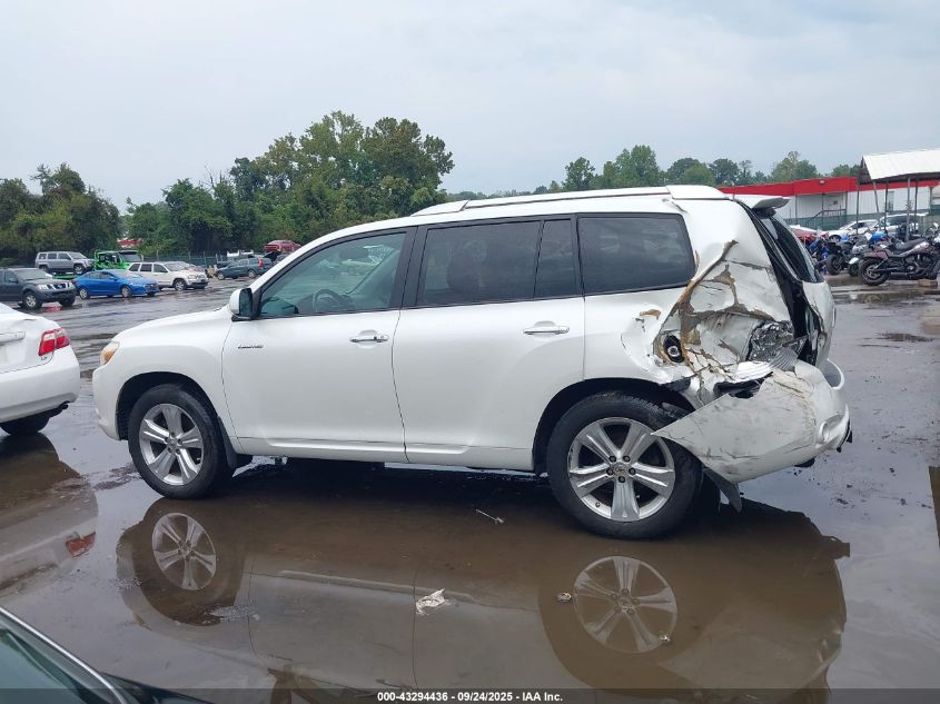 2010 Toyota Highlander Limited V6 VIN: 5TDDK3EH9AS022122 Lot: 43294436